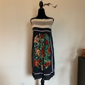 Free People Sundress Size S Crochet Detailing